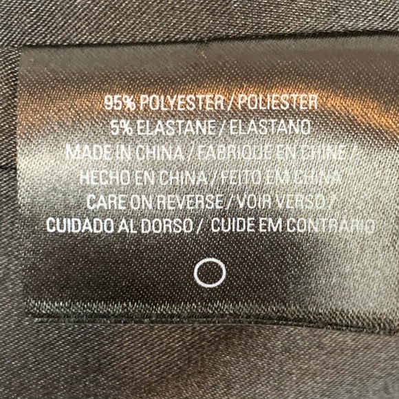 Tahari Black Print Satin Stretch Classy Dress - Picture 8 of 8